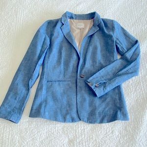 Loft chambray blazer